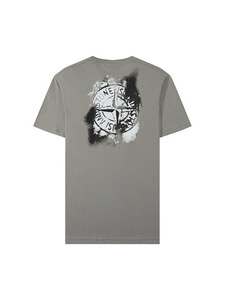 Camiseta de Algodón Negra Estampada Personalizada Stonks para Hombre, Corte Regular, Manga Corta, Cuello Redondo, Diseño Casual, Logotipo Frontal, Patrón 3D, Transpirable - Product Image 4