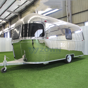 CE Certified Durable Stainless Steel Food Truck Concession <b>Trailer</b> Mobile Kitchen For Catering Coffee Bar Beer Wine Street Food - Product Image 1