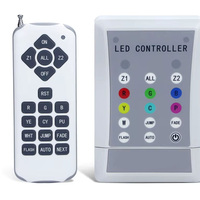 Controlador WiFi Inteligente de 2 Cables, Versión Tuya, Receptor Inalámbrico para Sistema de Iluminación LED para Piscinas, AC12V, 2 Canales, Control por Aplicación Smart Life