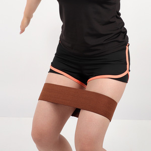 Bande de résistance pour yoga, élastique tricoté pour l'entraînement des fessiers et des jambes, aide à la mise en forme des fesses pour femmes, bande d'exercice de fitness pour adultes - Product Image 3