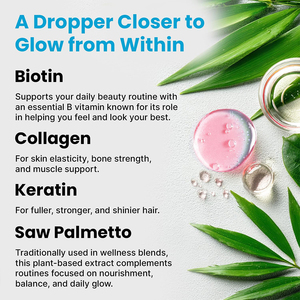 Gotas de Colágeno Orgánico con Biotina OEM/ODM - Producto de Belleza para Hidratación y Blanqueamiento de la Piel Bajo en Azúcar, Muestra Gratis - Product Image 5