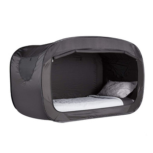 Großhandel Stoff Pop Up Bettwäsche Schlafen Private Zelt Indoor Outdoor <span class=keywords><strong>Camping</strong></span> Anti Mosquito Tragbares Klapp zelt - Product Image 1