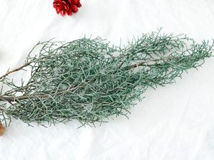 永遠の鹿ホーンアントラーズ松干し花クリスマスバレンタインデーリースペンダントブーケ長続きDIYデコレーション - Product Image 4