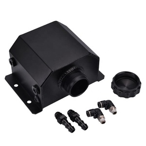 Coolant Overflow Tank Bottle Recovery Reservoir Aluminum JDM <strong>Container</strong> Universal 1L <strong>Water</strong> Radiator - Product Image 2