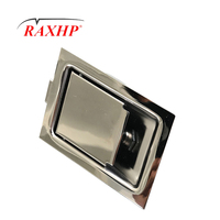 Accessoires de porte et de fenêtre pour camion en acier robuste de qualité industrielle, finition peinte en poudre, rotation à 90 degrés