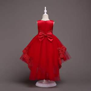 Wish-<span class=keywords><strong>vestido</strong></span> <span class=keywords><strong>de</strong></span> comunión para niñas <span class=keywords><strong>de</strong></span> 3 a 12 años, traje <span class=keywords><strong>de</strong></span> encaje para fiesta, cola larga, oferta, 584 - Product Image 2