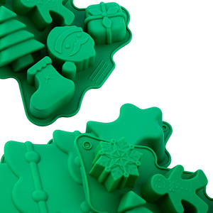 Vendita calda di Pasqua in Silicone stampo di cioccolato uovo per forma di coniglio cucina utensili da forno stampo di sapone vassoi per torta strumenti di cottura - Product Image 4