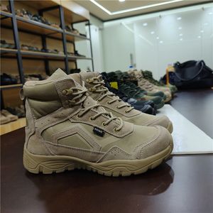 Bottes de randonnée en toile et daim personnalisées TSB2 Stock AK Aeisk, chaussures de camping - Product Image 1