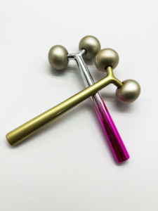 ลูกกลิ้งหยกหมุนได้รูปตัว Y สำหรับ3D เครื่องนวดหน้าเพื่อการผ่อนคลายการยกกระชับลดริ้วรอยเครื่องนวดหน้า - Product Image 5