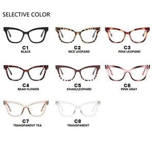 Chất lượng cao Cat Eye kính cá nhân nhiếp ảnh đường phố lõm hình chống ánh sáng màu xanh kính khung - Product Image 2