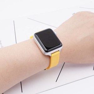 <span class=keywords><strong>Precio</strong></span> de fábrica 38mm 40mm 42mm 44mm correas de reloj 14mm nuevas correas de reloj de silicona deportiva suave para <span class=keywords><strong>Apple</strong></span> <span class=keywords><strong>Watch</strong></span> - Product Image 3