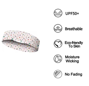 Tùy chỉnh mô hình khác nhau liền mạch sữa lụa headbands UPF50 + độ ẩm-wicking thể thao sweatband - Product Image 4