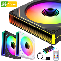 Ventilateur PC RGB 12cm LOVINGCOOL, Tour ATX Populaire et Très Bien Classée avec Refroidisseur de Ventilateur, Radiateur de Processeur de Jeu Ordinateur OEM en Cuivre, Ventilateur ARGB