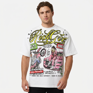 Protect Style Custom Branding Regular Fit Short Sleeve T-Shirt <b>Men</b> Formal <b>Turtleneck</b> Collar Silk Screen Printed Eco-Friendly - Product Image 6