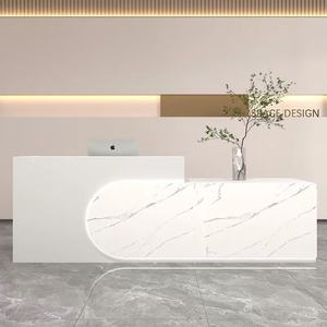 Comptoir de caisse simple, réception, ascenseur, commerce, petit magasin, bar, caissier, magasin de vêtements, salon de beauté - Product Image 4