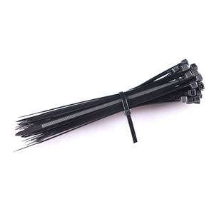 Attaches de câble en nylon personnalisées fermeture à glissière autobloquante pince de câble magnétique <span class=keywords><strong>Velcro</strong></span> 4.8*300mm 200 pièces par sac taille personnalisée - Product Image 2