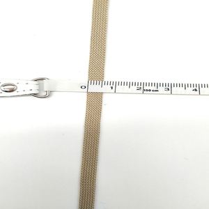 Custom 5 mm Flat Cord Polyester Cotton Flat Braided Cord <b>Small</b> Size Flat Cord - Product Image 3