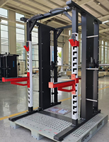 Cage de musculation multifonctionnelle en acier de haute qualité avec dispositifs de sécurité pour usage commercial