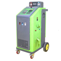 Máquina de Recuperación de Aire Acondicionado Automática R134a y R1234yf AMC-800A con Función de Pulsación y Recarga para Talleres de Reparación de Automóviles