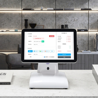 Système de point de vente tout-en-un de 15,6 pouces, tout neuf, kiosque de paiement, caisse enregistreuse, système de point de vente pour le commerce de détail