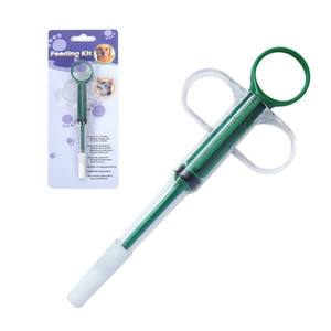 Distributeur de médicaments portable en silicone pour chats et chiens - Soutien à la santé des reins et des articulations, comprimés de calcium et seringue à eau - Product Image 1