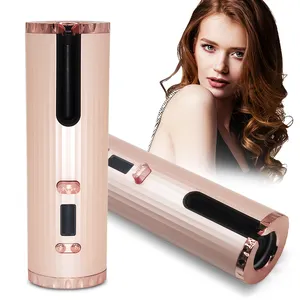 Automatic Curling Iron 6 Temp&Timer Settings Fast Heating Spin Iron Smart Wireless Ceramic Hair Curler