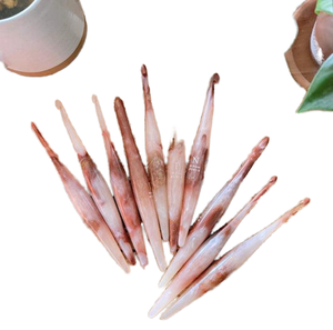 Feuilles d'érable de Noël en résine, peintes à la main, cabochons plats artistiques, fournitures pour slime, miniatures de feuilles réalistes, fausses plantes - Product Image 4