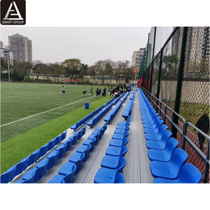 Gradins en aluminium d'occasion à faible hauteur, structure métallique, gradins pour matchs de football, sièges de stade, tribunes en acier à vendre - Product Image 6