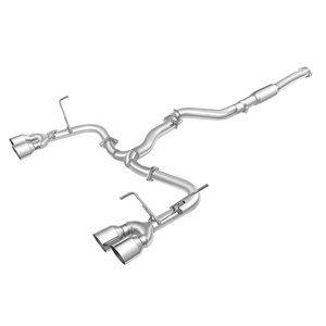 Cat-back cho 2015-2021 <span class=keywords><strong>su</strong></span>-Ba-Ru WRX/STI 4-inch Quad <span class=keywords><strong>Muffler</strong></span> tip catback hệ thống ống xả W/n1style - Product Image 6