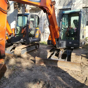 Mini-excavatrice sur chenilles d'occasion Doosan DH60 importée de Corée, excavatrice d'occasion DH80 DH55 à bas prix à vendre avec certification EPA - Product Image 5