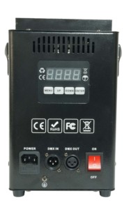 Machine à fumée verticale à jet de brouillard LED RGB 1200W, machine à fumée DMX, générateur de fumée pour DJ, mariages, fêtes - Product Image 6