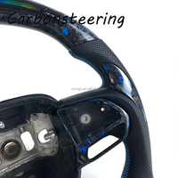 Volant de course en fibre de carbone véritable forgée pour Dodge SRT Charger Challenger Hellcat Durange 392, broderie personnalisée