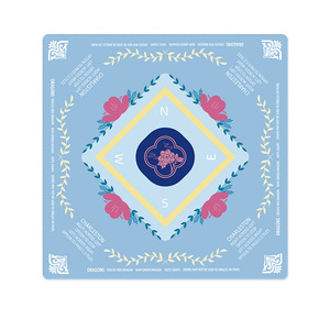 Nappe imprimée 6 couleurs pour <span class=keywords><strong>anniversaire</strong></span>, tapis de table de mahjong, tapis de jeu de cartes antidérapant et résistant à la saleté, tapis de jeu de divertissement ourlé - Product Image 3