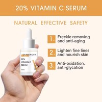 Sérum à la Vitamine C Anti-Âge Vente en Gros Marque Blanche Hydratant Éclaircissant Visage et Correcteur de Taches Noires