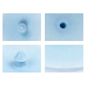 Vanne d'expiration en silicone bleu <span class=keywords><strong>3M</strong></span> 6889, pièce de rechange pour <span class=keywords><strong>demi</strong></span>-<span class=keywords><strong>masque</strong></span> <span class=keywords><strong>respiratoire</strong></span> série 6000, directement de l'usine - Product Image 5