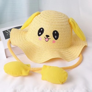 Sombrero rosa azul marrón <span class=keywords><strong>Pikachu</strong></span> <span class=keywords><strong>orejas</strong></span> móviles sombrero <span class=keywords><strong>de</strong></span> conejo niños niñas verano cubo sombrero Kawaii padres hombres mujeres sombrero para el sol - Product Image 5
