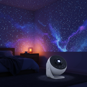 13 Films Galaxy <b>Star</b> Projector Light with Remote Control BT Speaker, 360° Rotating <b>LED</b> Night Lamp for Home - Product Image 3
