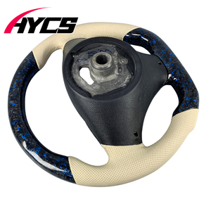 Volante Deportivo LED de Fibra de Carbono Forjado para <span class=keywords><strong>BMW</strong></span> E87 M3 E92 E90 E93 E84 E87 320 325 330 335 320i <span class=keywords><strong>320d</strong></span> 335i 335d - Product Image 4