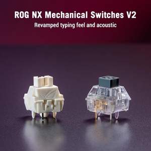 คีย์บอร์ดเกมมิ่งแบบมีสาย Asus Rog Strix Scope II X คีย์บอร์ดแบบกลไกขนาดเต็ม RGB Backlit Hot Swap ตั้งโปรแกรมได้ สำหรับพีซีและแล็ปท็อป - Product Image 6