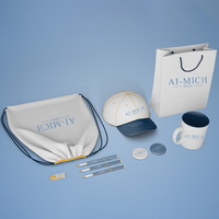AI-MICH Offre spéciale Coffret cadeau de luxe pour entreprise Promotionnel A5 Notebook Kits exécutifs Coffret cadeau d'entreprise personnalisé