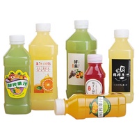Bouteilles et Bocaux de Jus en Plastique Transparent Vides de 100ml 150ml 200ml 250ml 300ml 350ml 400ml 500ml