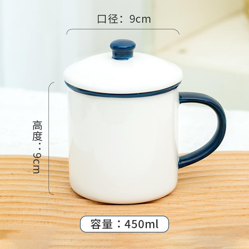 Émail imitation - Bleu [Voir l'image pour plus de détails]