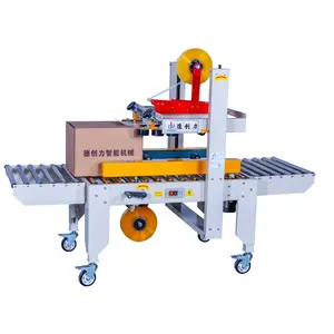 Semi Automatic Adjustable Box Packing Sealer Machine Carton Box Tape Sealing Machine For Filled Cases Packaging