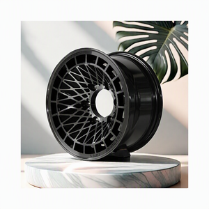 ล้ออะลูมิเนียมฟอร์จ 6061-T6 สีดำหน้าเจียร <span class=keywords><strong>ขอบ</strong></span> <span class=keywords><strong>15</strong></span> 16 17 นิ้ว PCD 98 <span class=keywords><strong>100</strong></span> 4/<span class=keywords><strong>5</strong></span> <span class=keywords><strong>รู</strong></span> OEM ODM อะไหล่แต่งรถยนต์ - Product Image 1