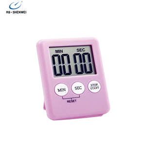 <span class=keywords><strong>2025</strong></span> SW siêu nhanh Mini LCD kỹ thuật số đa quốc gia nhà bếp đồng hồ đếm ngược với chữ số lớn báo động lớn - Product Image 3