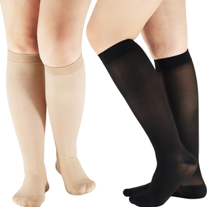 Calze a Compressione Graduata per Prevenzione Trombosi, Leggere e Traspiranti per Climi Caldi - Product Image 1