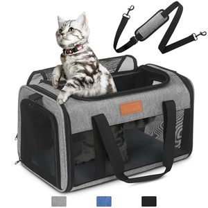 <span class=keywords><strong>Mochila</strong></span> de Viaje <span class=keywords><strong>para</strong></span> Mascotas Oxford de Lujo, Cuadrada, Plegable, Resistente, Transpirable, con Cierre de Cremallera, Clásica, <span class=keywords><strong>para</strong></span> <span class=keywords><strong>Perros</strong></span> y Gatos, Venta al Por Mayor - Product Image 1