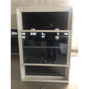 Hot Sale Manufacture Factory PVC Windows Cheap Price Sliding Windows With Fin UPVC Single Hung Windows