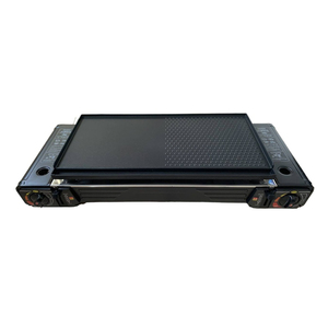 เตาแก๊สบิวเทนแบบพกพาสองหัวเตาคู่พร้อมถาดอบสไตล์เกาหลี - Product Image 5