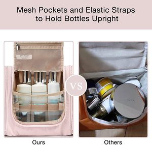 <strong>Hanging</strong> Toiletry Bag Travel Large Wash Bag Waterproof Cosmetic Bag <strong>Makeup</strong> <strong>Organizer</strong> for Women and Men - Product Image 4